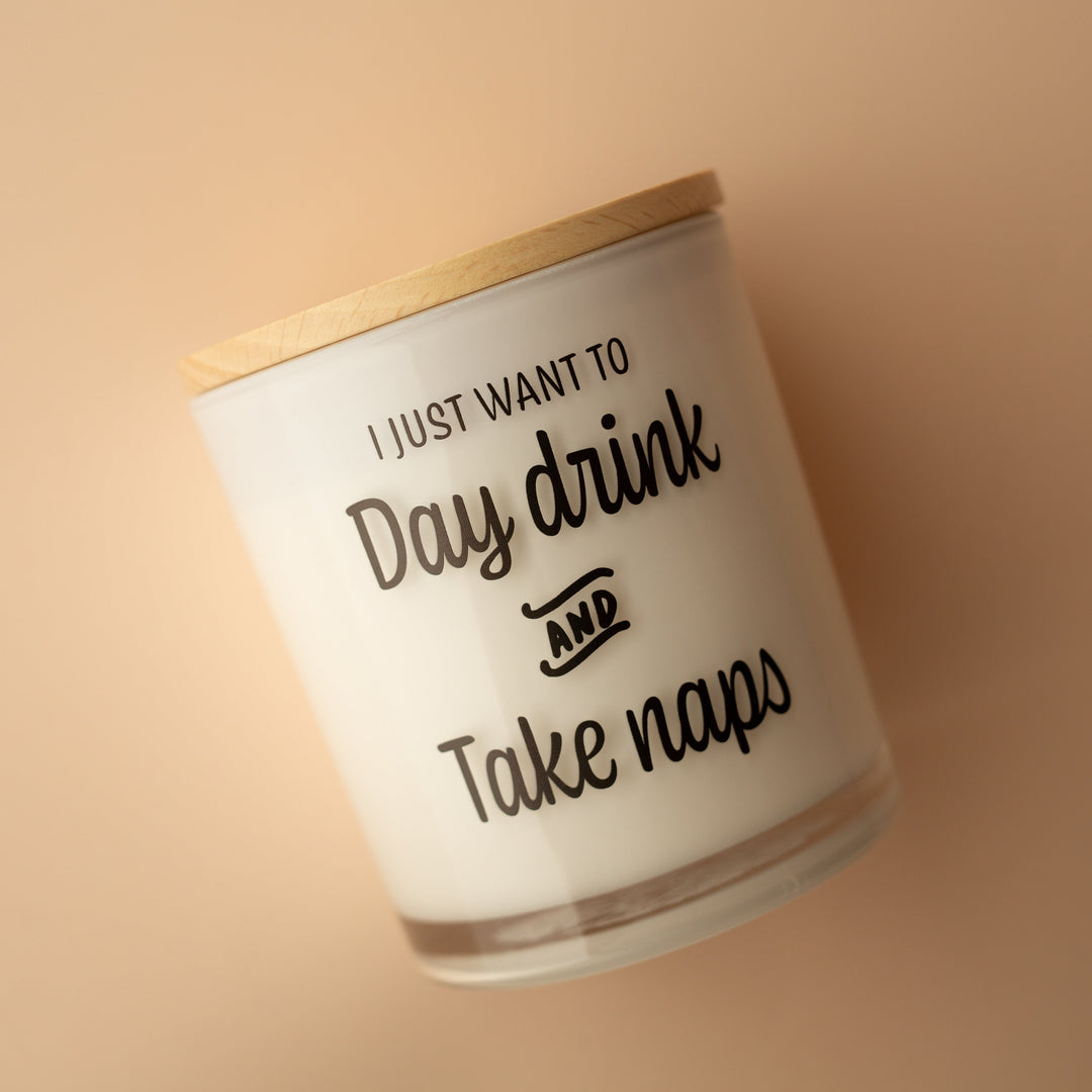 DAY DRINK AND NAP CANDLE