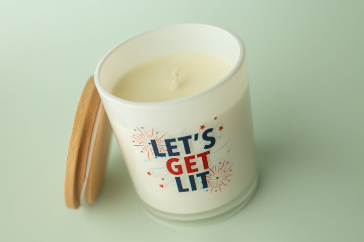 LET'S GET LIT CANDLE