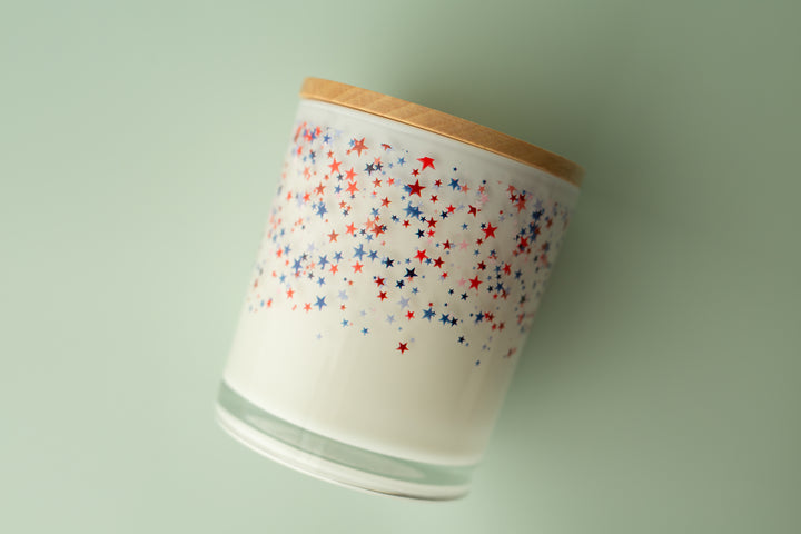 STAR CONFETTI CANDLE