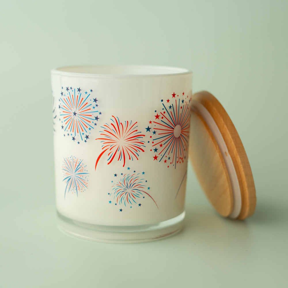 FIREWORKS CANDLE