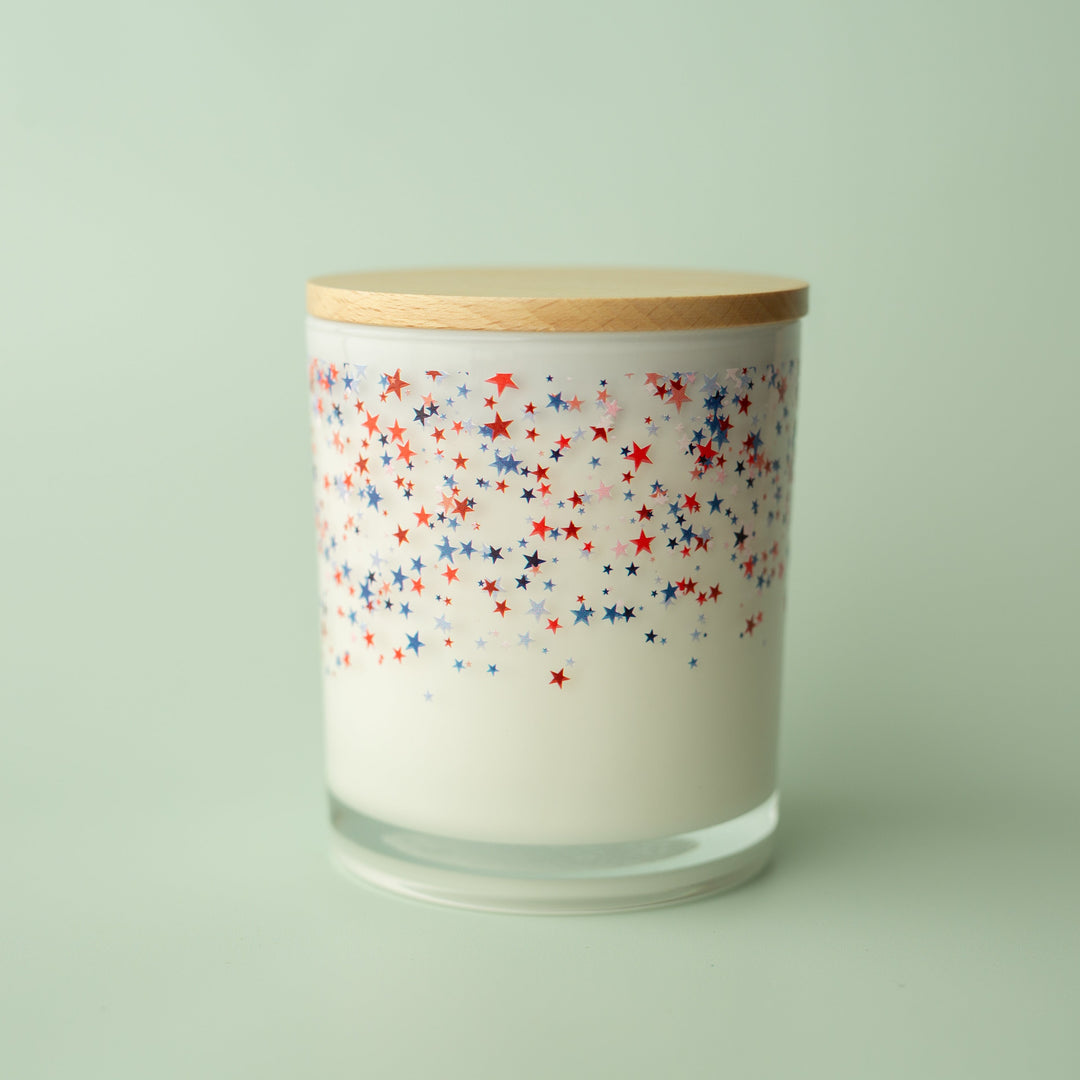 STAR CONFETTI CANDLE