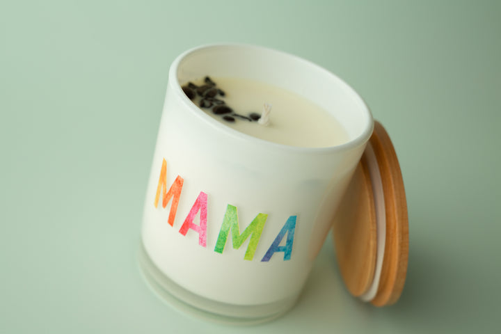 TIE DYE MAMA CANDLE