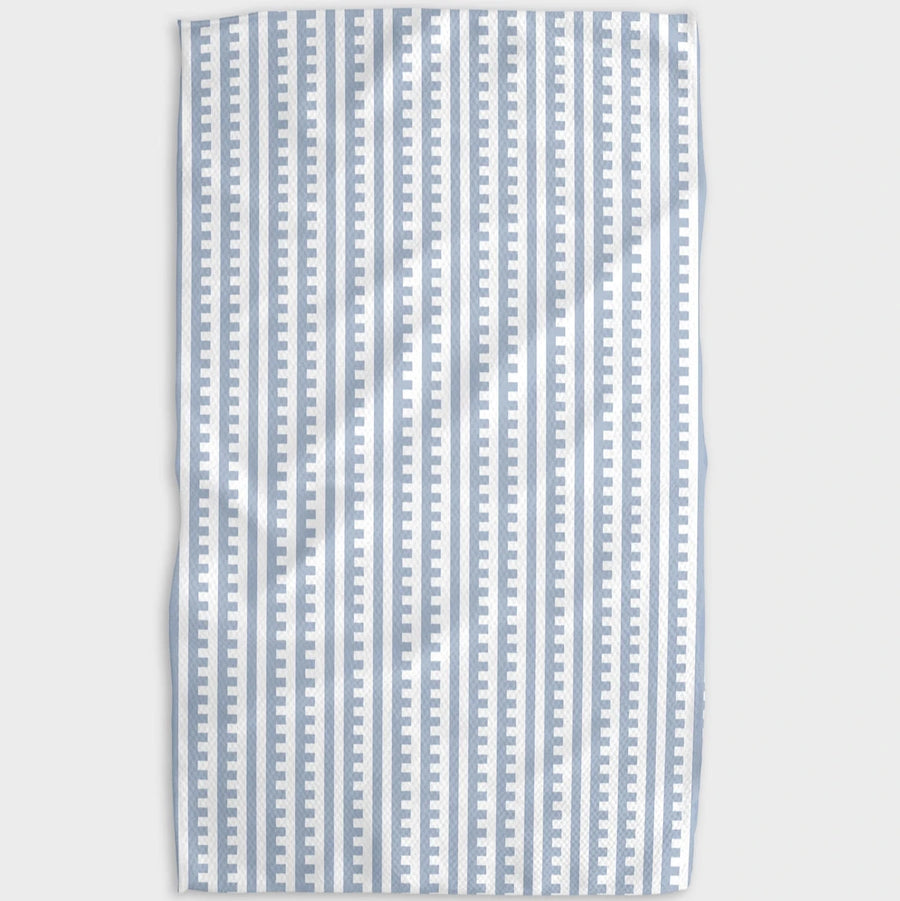 FRESH LINEN GEOMETRY TEA TOWEL