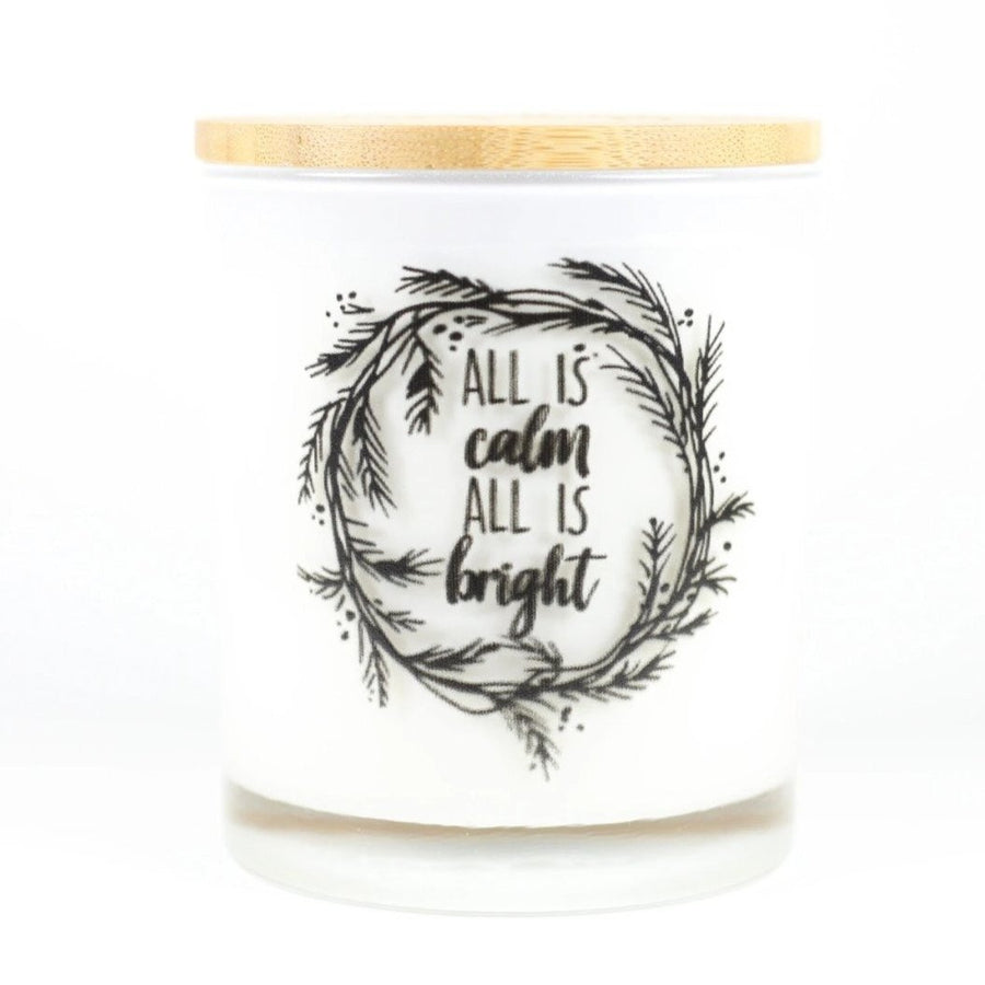 All Is Calm, All Is Bright Candle