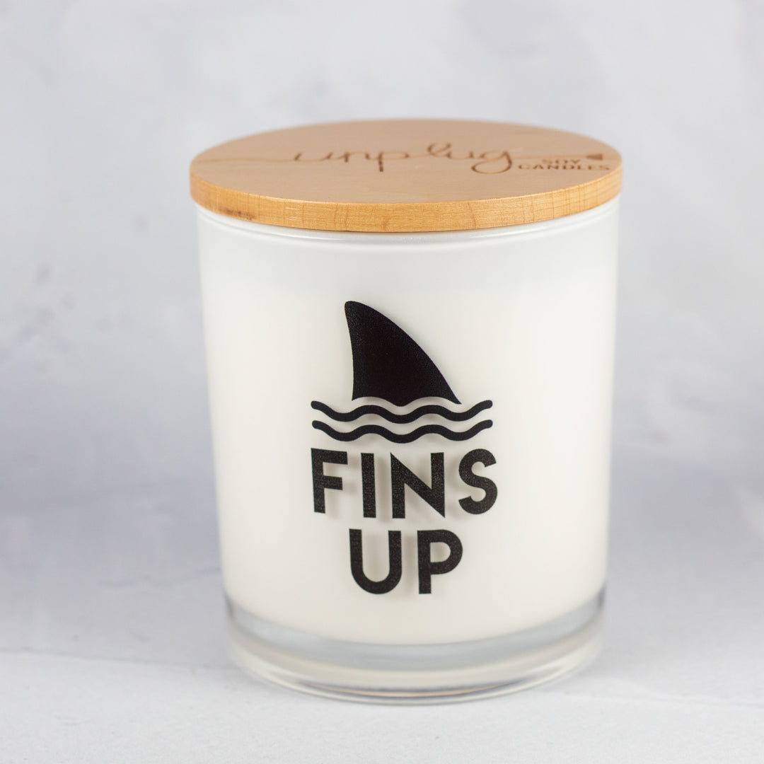 FINS UP CANDLE