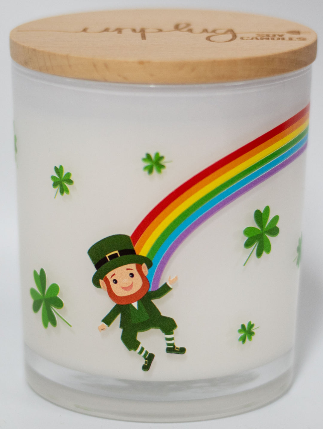 STRIKING GOLD ST PATTY CANDLE