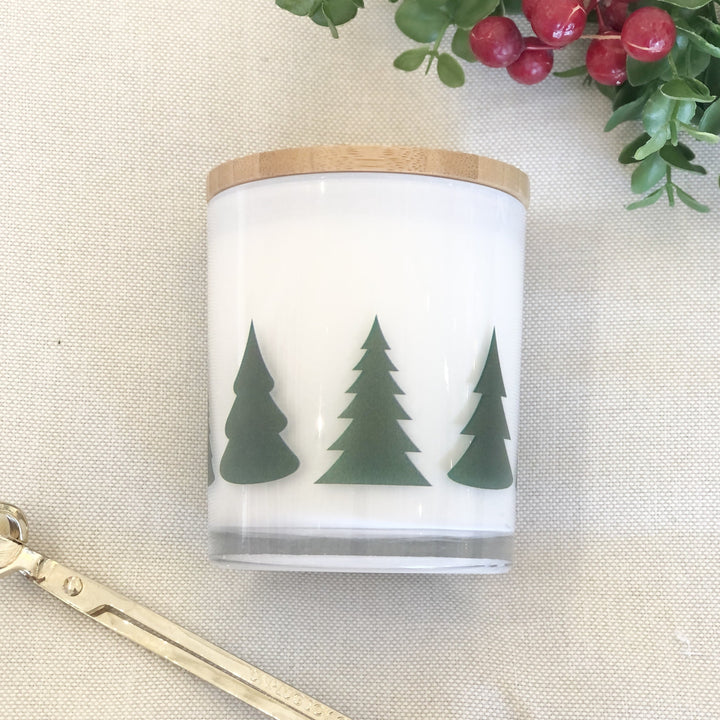 Christmas Tree Wrap Candle