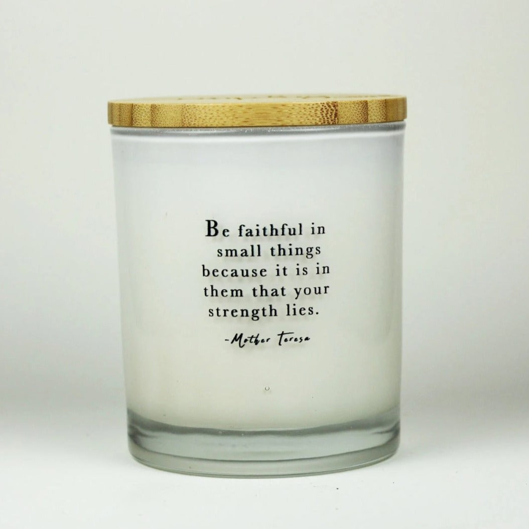 Be Faithful Candle